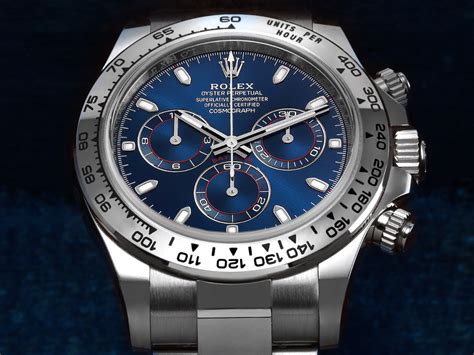 blue face rolex daytona|rolex daytona clear back.